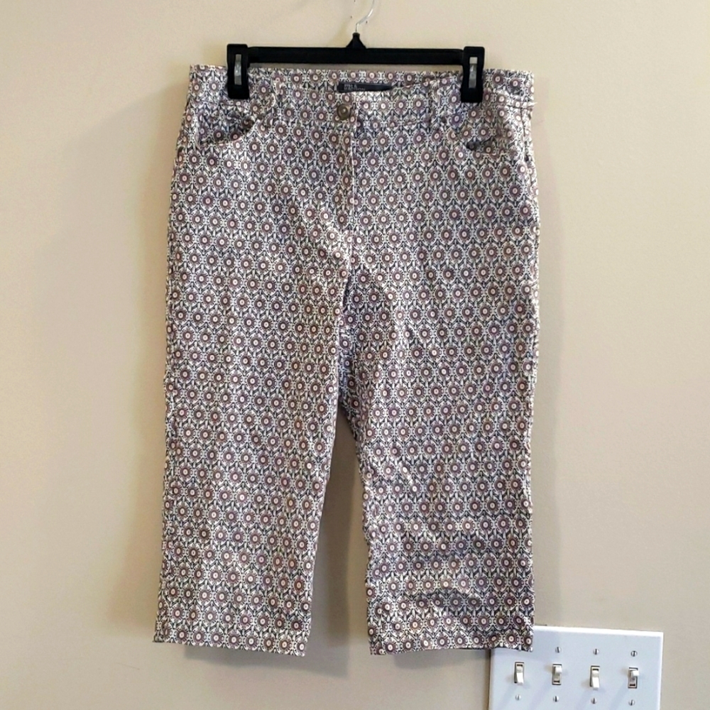 89th & Madison Print Capris